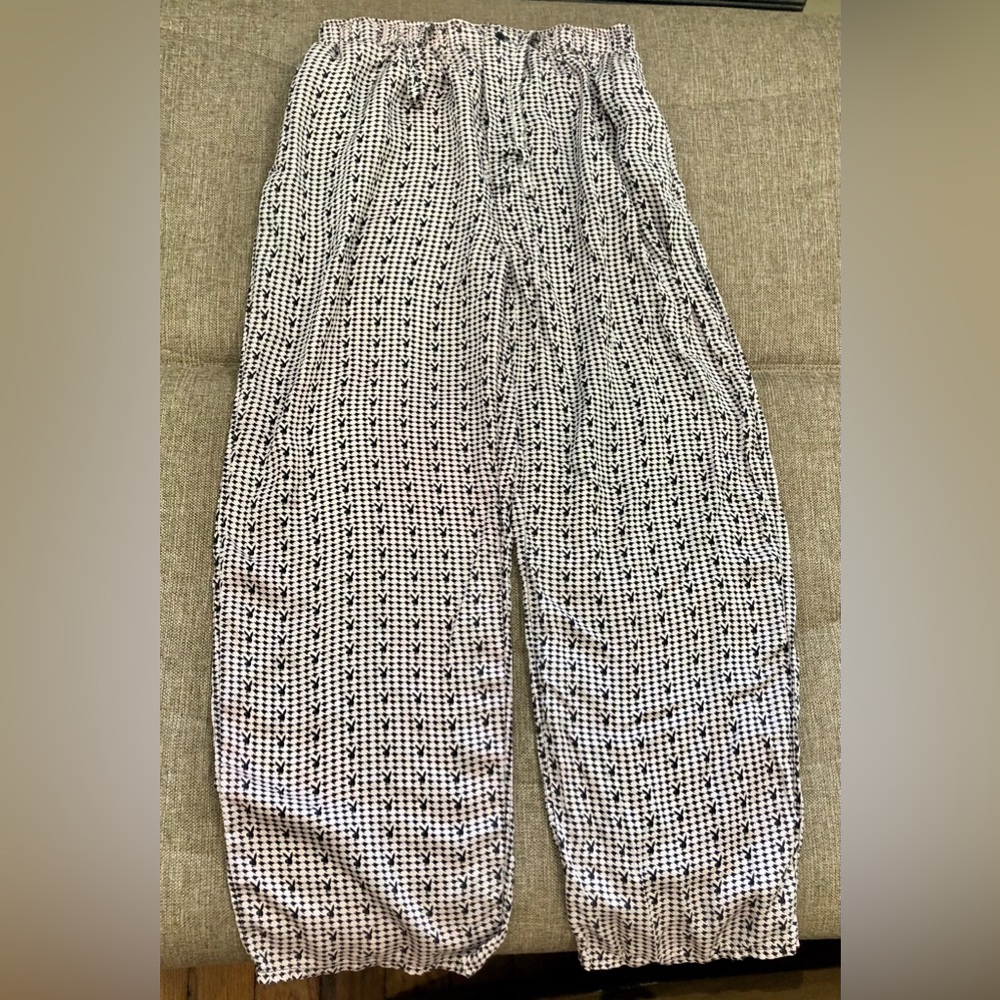 Playboy Silk Pajama pants. size Large